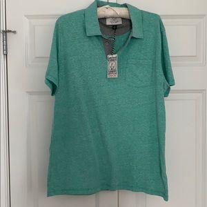 Flag & Anthem Green Polo T-Short